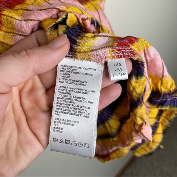 Urban Outfitters Striped Button Up Tee small - Picture 4 of 6